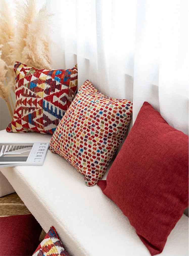Bohemian Aztec Woven Pillow Covers