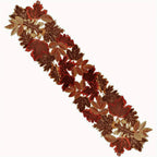 Autumn Maple Leaf Embroidered Table Runner & Placemats