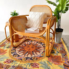 Boho Celestial & Nature-Inspired Woven Throw Blanket