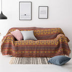 Aztec Boho Throw Blanket Decorative Bed Blankets Geometric Flower Sofa Couch Tassels Home Decor