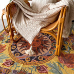 Boho Celestial & Nature-Inspired Woven Throw Blanket