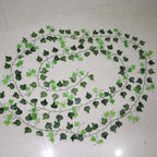 Artificial Ivy Leaf Garland – 2.4m Green Vine Foliage