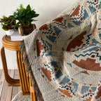 Boho Celestial & Nature-Inspired Woven Throw Blanket