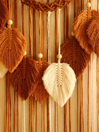 Leaves Hand-Woven Macrame Tapestries