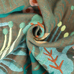Jungle Tiger Cotton Throw Blanket