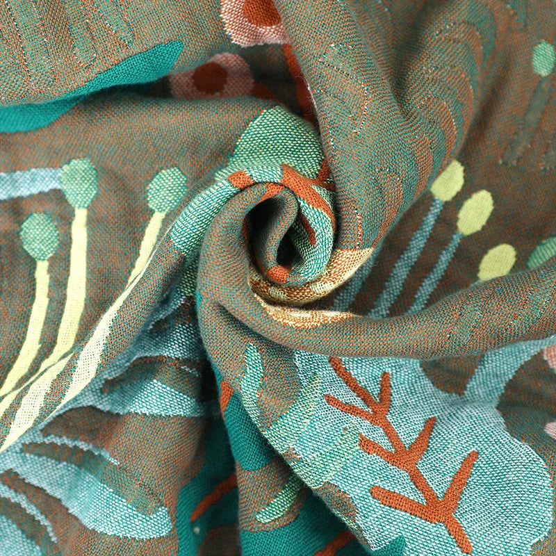 Jungle Tiger Cotton Throw Blanket