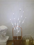 1 PC White Birch Branch Light LED Festive Lights Battery Operated For Christmas Party Wedding Decoration Home Decor Twig Boho Warm Lighting