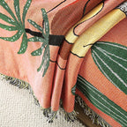 Boho Tassel Throw Blanket