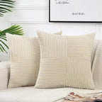 Boho Patchwork Soft Throw Pillow Cover