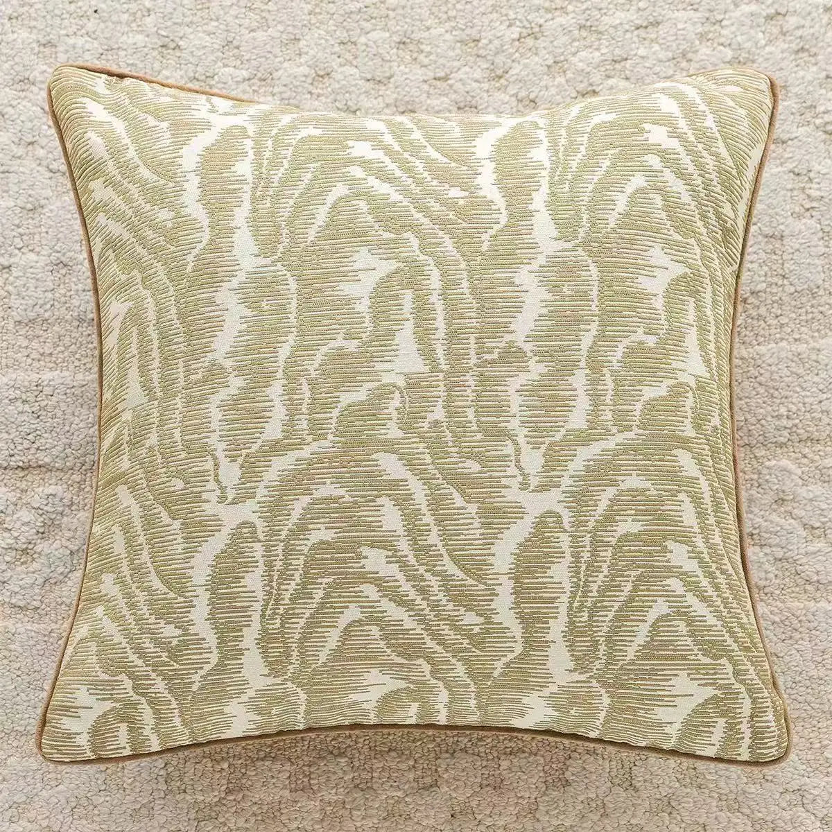 Tiger Embroidered Throw Pillow Cover – Luxury Boho Cushion Case for Sofa, Bed & Home Decor