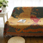 Cotton Bohemian Woven Blankets