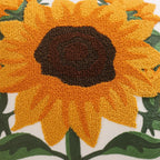Autumn Embroidered Velvet Throw Cushion Case
