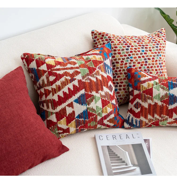 Bohemian Aztec Woven Pillow Covers