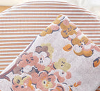 Cotton Gauze Floral Bath Towel