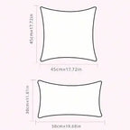 Geometric Bohemian-Style Throw Pillow Cover