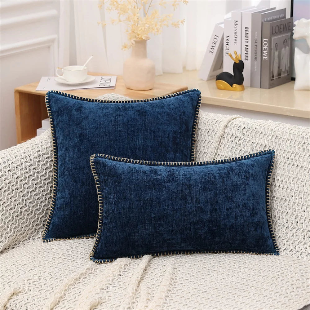 Luxury Chenille Throw Pillow Cover
