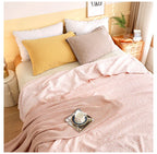 Lightweight Cotton Boho Throw Blanket