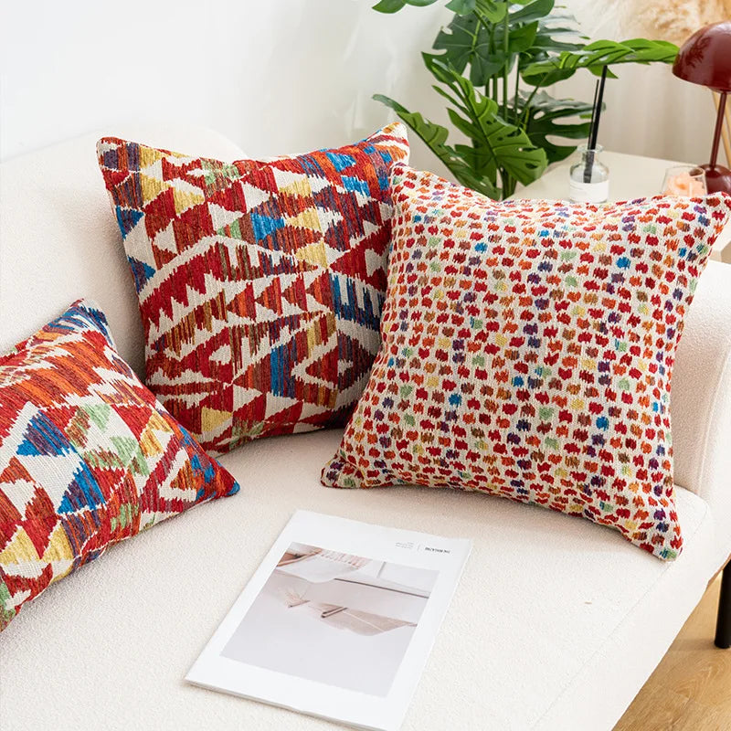 Bohemian Aztec Woven Pillow Covers