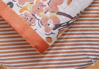 Cotton Gauze Floral Bath Towel