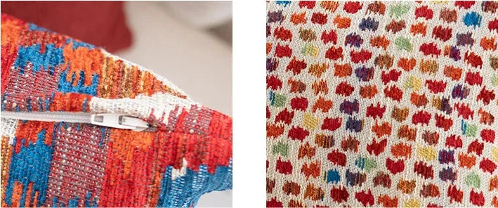 Bohemian Aztec Woven Pillow Covers