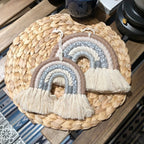 Handmade Cotton Rainbow Wall Hanging