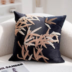 Vintage Nordic Throw Pillow Cover – Abstract Face