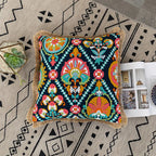 Bohemian Embroidered Throw Pillow Covers
