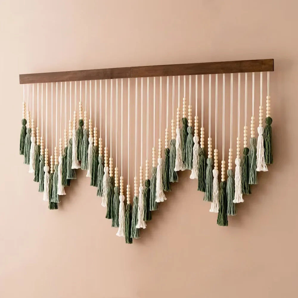 Boho Macrame Wall Hanging Tapestry