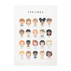 Alphabet & Number Educational Canvas Prints – Boho Nursery Wall Art