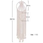 Macrame Dream Catcher Boho Home Decor Moon Star Decoration Macrame Wall Hanging Baby Nordic Room Bedroom Kids Nursery Living Room Dreamcacther