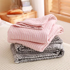 Lightweight Cotton Boho Throw Blanket