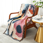 Boho Tassel Throw Blanket