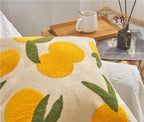 Embroidered Flower Throw Pillow Covers – Boho Cotton Cushion Covers for Bed, Sofa & Home Decor (30x50cm / 45x45cm)