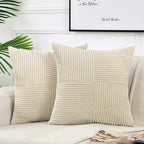 Boho Patchwork Soft Throw Pillow Cover