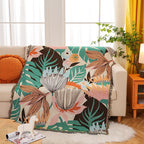 Boho Tassel Throw Blanket