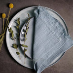 Rustic Cotton Gauze Reusable Napkin – Boho Kitchen & Table Decor
