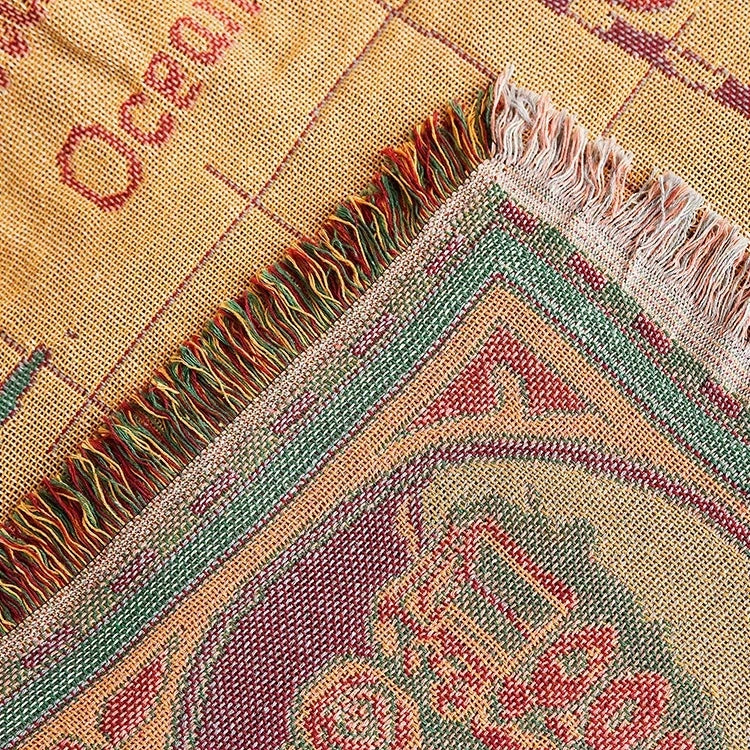 Cotton Bohemian Woven Blankets
