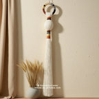 Macrame Ball Wall Hanging – Boho Handwoven Sculpture