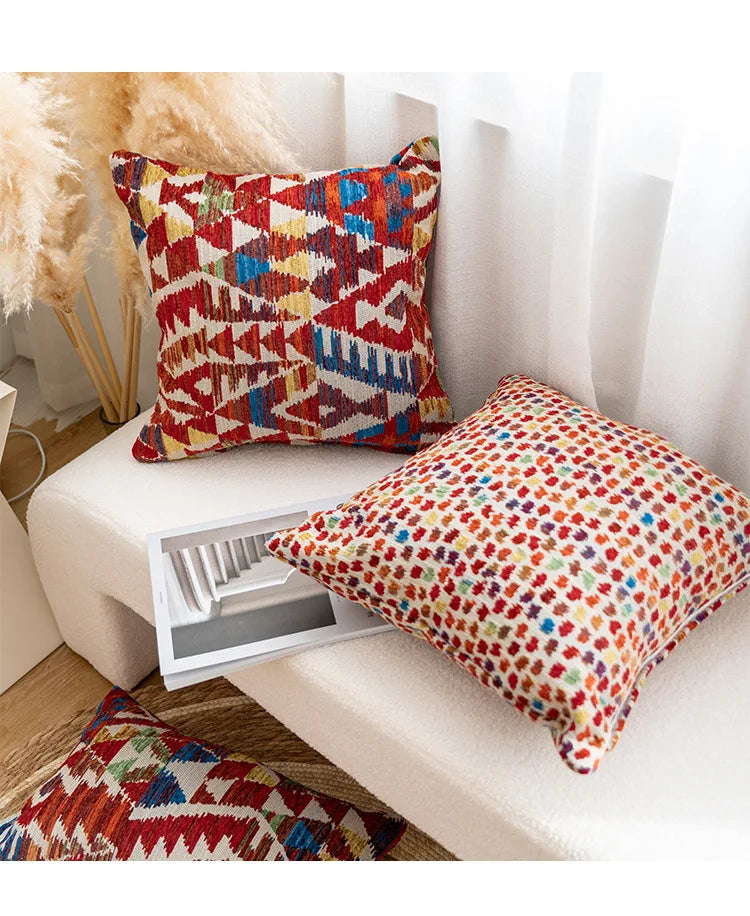 Bohemian Aztec Woven Pillow Covers