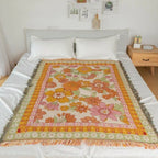 Cotton Bohemian Woven Blankets