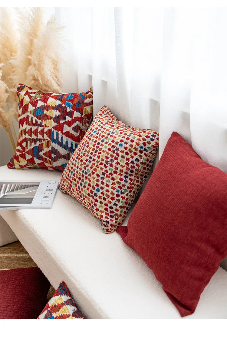Bohemian Aztec Woven Pillow Covers