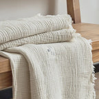 Cotton Gauze Throw Blanket