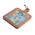 Bohemian Decorative Wood Trivets