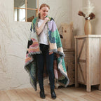 Abstract Woven Nature Throw Blanket