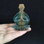 Meditating Sea Turtle Figurine