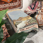Boho Woven Tarot Throw Blanket