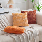 Plush Pumpkin Pillow Cover – Cozy Autumn Accent