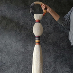 Macrame Ball Wall Hanging – Boho Handwoven Sculpture