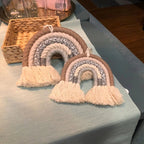 Handmade Cotton Rainbow Wall Hanging