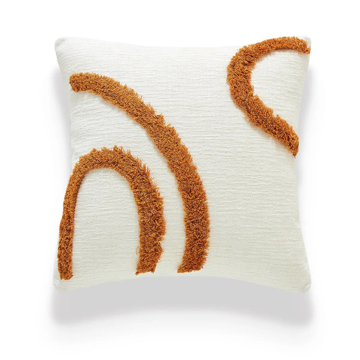 Vintage Nordic Throw Pillow Cover – Abstract Face